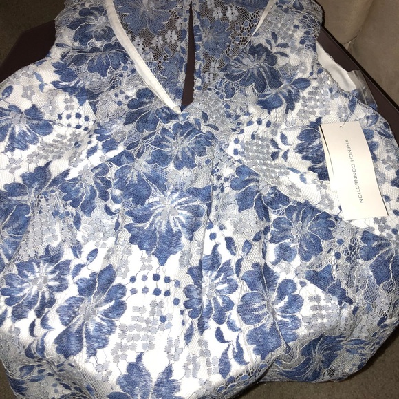 French Connection Lace Sleeveless Top 6 - Picture 7 of 7